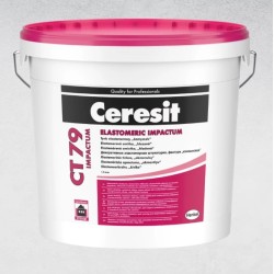 Ceresit CT79 Impactum Tynk Elastomerowy - Tekstura Kamyczkowa - ziarno 1,5mm