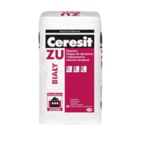 Ceresit ZU Biały - Klej do Izolacji i Siatek (tynk bazowy) - 25kg