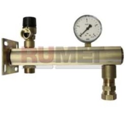 CW1060 - Grupa Bezpieczeństwa C.W.U. - G 3/4" x G 1/2" Mosiądz